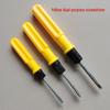 Желтая маленькая магнитная отвертка двойного назначения - размеры 2, 3, 4 дюйма