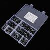 200pcs Black Blind Rivet Kit Aluminum Blind Rivet Fasteners Assortment 3.2 4.0 4.8mm
