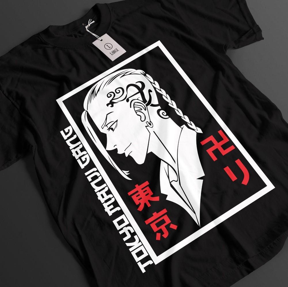 Футболка Tokyo Revengers Мандзиро Сано Футболка Майки Футболка Дракена Футболка Такэмичи Топ