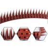 12pcs Plastic Bird Repellent Spike Fence Anti-climbing Spikes (White)