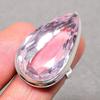 Pink Kunzite Pear Shape Gemstone Adjustable Ring Statement Handmade Gift Jewelry