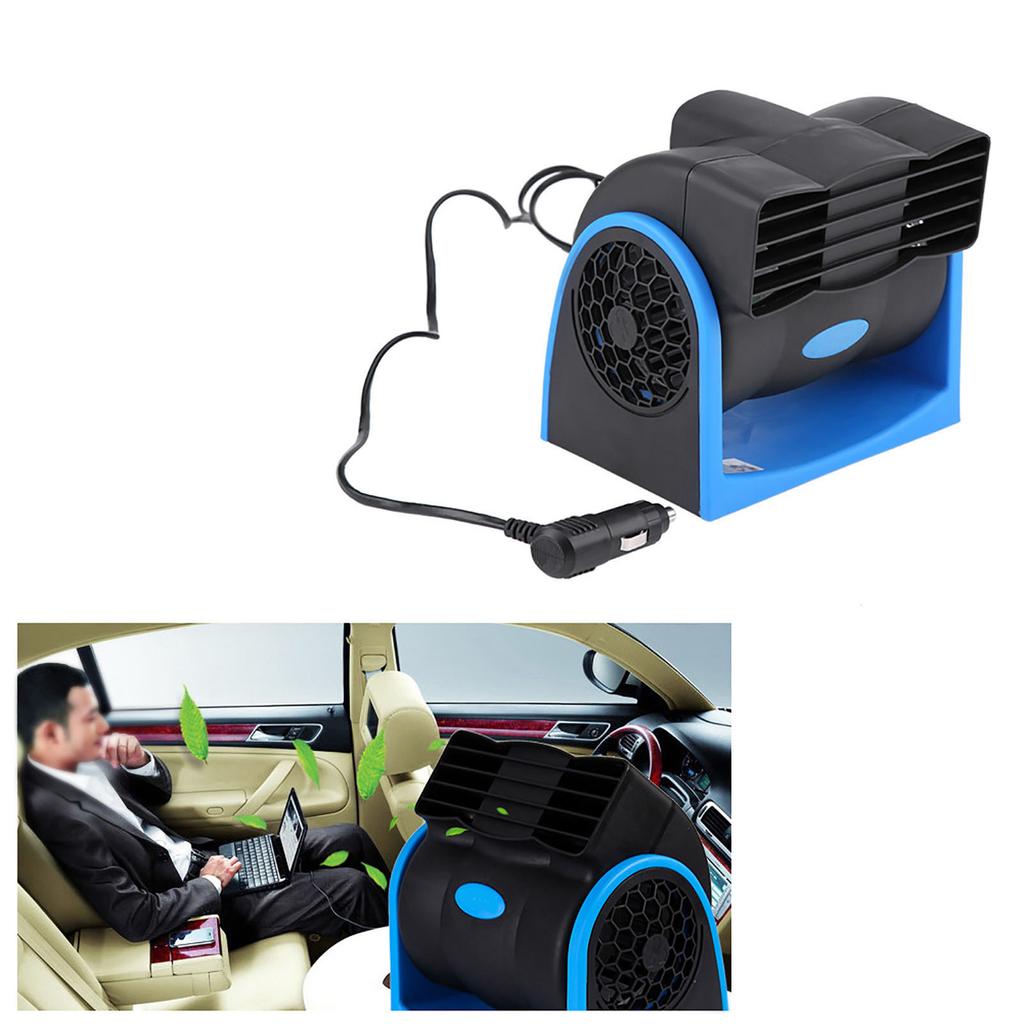 Auto Car Vehicle 12V Electric Fan Adjustable Speed Silent Air Fan Car Air Fan Car Electric Fan Car Fan Car Silent Air Fan