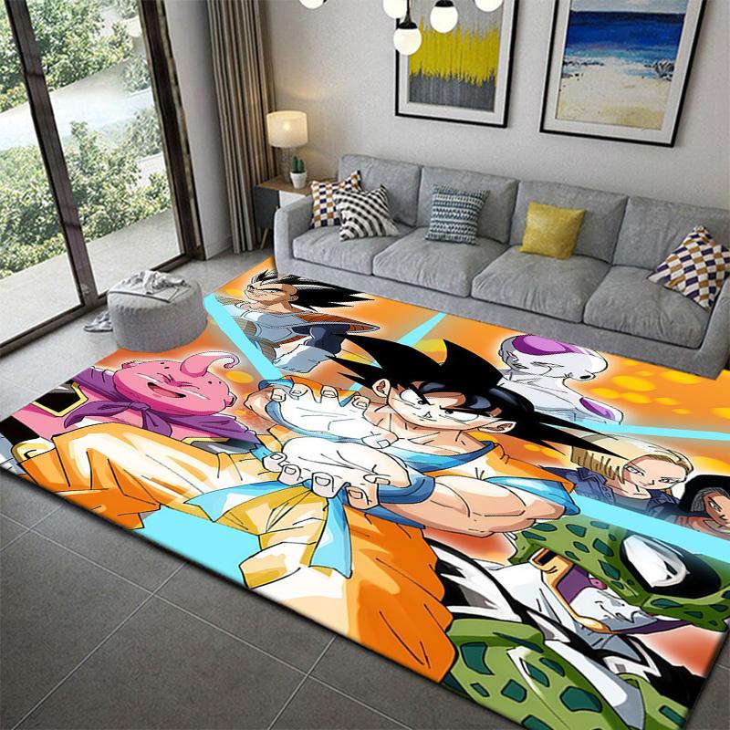 Dragon Ball Hit Assassin Printed Floor Carpetanime soft washable cartoon floor carpet