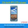 1,9-дюймовый IPS TFT Модуль Дисплея, Серийный SPI, Цветной HD Экран 170x320