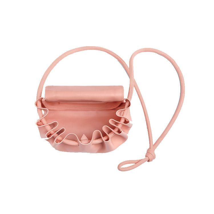 Bottega Veneta Сумка с клювом Персиковый/Серебристый Женские сумки 658521-VCP30-7806