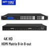 MT-viki 4K HDMI Матричный коммутатор 8x8