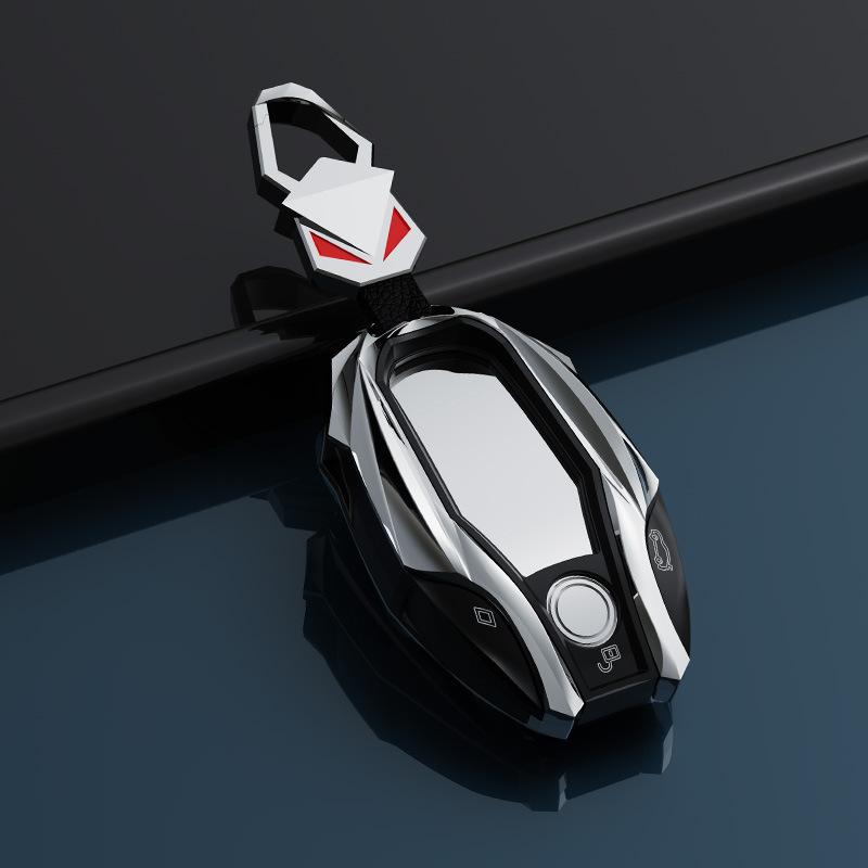 Ключница из цинкового сплава для BMW G30 G12 G11 G32 G31 5 7 серии I8 I12 I15 G01 X3 X4 G02 G05 X5 G07 X7 Аксессуары Светодиодный дисплей