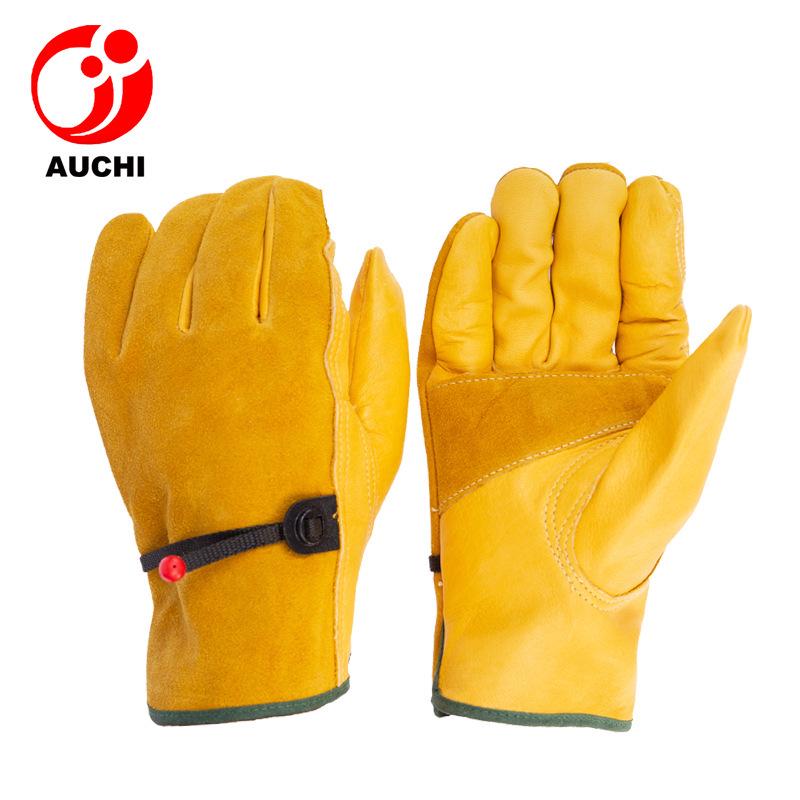 Мотоциклетные и ездовые перчатки из коровьей кожи класса BC - Спорт на открытом воздухе, Электромобиль, Защита для работы