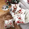 Soft Throw Pillowcase 45x45cm Sofa Cushion Cover New Christmas Pillow Cover  Xmas Home Decoration