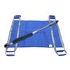 Patient Transfer Mat with Handles Double Layer Nylon Assist Carrying Sheet for Bedridden People Elderly