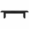vidaXL Banc de salle à manger NOAIN 180 x 41 x 45 cm Pin massif Noir