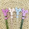 Dust Proof Bow Straw Cap Covers Reusable Silicone Straw Tips Cover  for Stanley Cups
