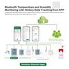 Регистратор температуры и влажности Bluetooth-монитор температуры и влажности Поддержка автоматических отчетов о данных для инкубатора-B61B