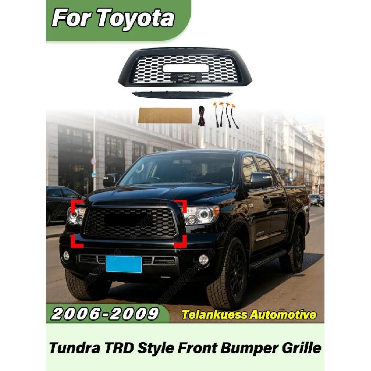 Для Toyota Tundra 2006 2007 2008 2009 Автомобиль Стиль TRD Передний Бампер Воздухозаборник Решетка Спортивный Гоночный Защитная Крышка Радиатора