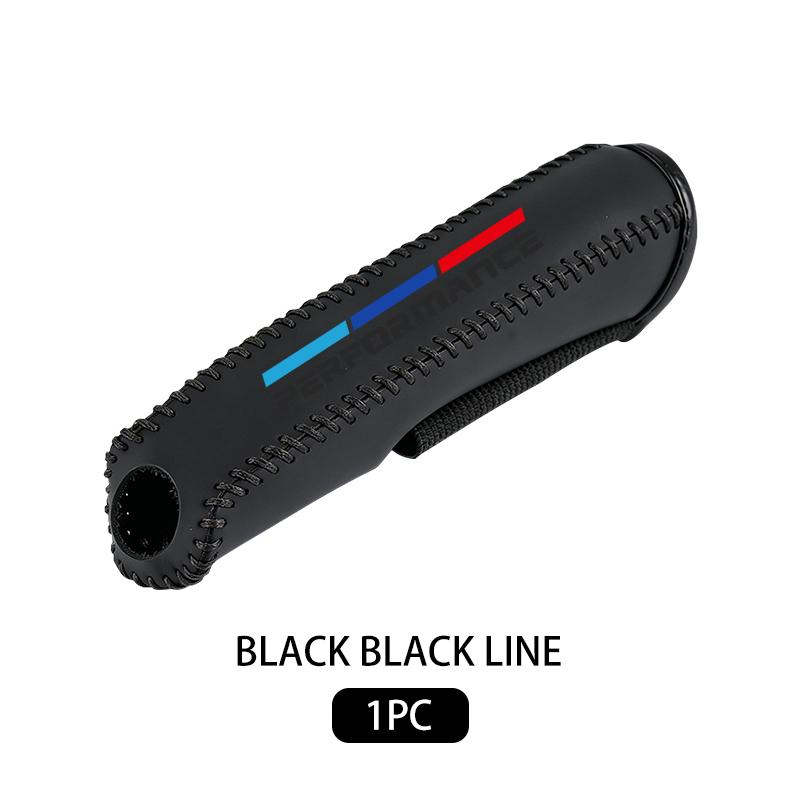 AAAPR1 Car Handbrake Cover Hand Sewn Protective Gear Shift Lever Sleeve For BMW Performance E91 X5 E70 F11 E30 F31 X3 F25 F32 x7