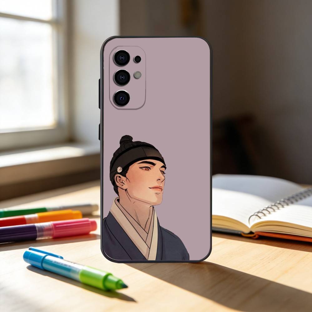 Painter The-w-Nights-Anime Phone Case For Samsung S25,S24,S21,S22,S23,S30,Ultra,S20,Plus,Fe,Note,10,9,5G Black Cover