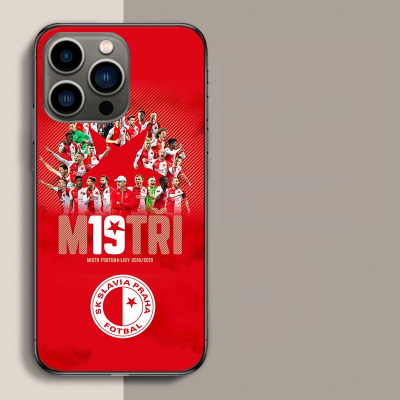 Чехол для телефона SK Slavia Praha Чехия для Apple iPhone 16E 16 17 Pro Max Air 15 Pro 14 Plus 12 13 Mini Милый Fu