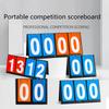 1 шт. Табло настольное табло счетчик очков портативный счетчик очков для баскетбола бадминтона волейбола