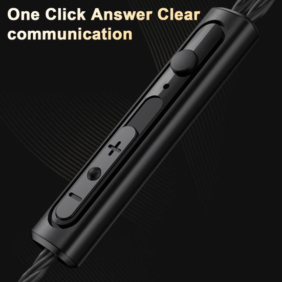 Проводная гарнитура Стерео объемный звук Внутриканальные наушники с шумоподавлением Быстродействующие игровые наушники 3,5 мм Комплект поставки телефона