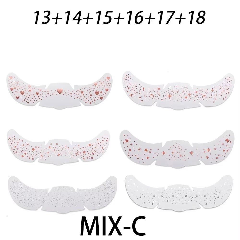 Имитация веснушек, наклейка для макияжа, наклейка на лицо, водостойкая и потостойкая, натуральный цвет веснушек, бронзирующая, горячее серебро, наклейка-тату