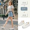 Foam sole white shoes women's 2025 summer new mesh breathable muffin shoes casual versatile board shoes fashion women's shoes