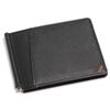 Кожевник Марго (Марго) Тонкий зажим для денег для мужчин, натуральная итальянская кожа с внешним карманом, MG003 BK (черный)