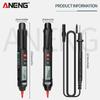 Aneng A3007 Мини-профессиональный мультиметр, ручка, 6000 отсчетов, с бесконтактным автоматическим тестером напряжения переменного/постоянного тока, емкостью для инструмента
