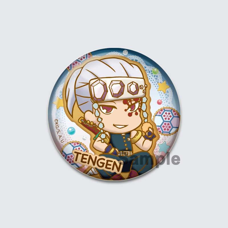 32/44/58mm Kamado Tanjirou Hashibira Inosuke Pin Kochou Shinobu Kamado Nezuko Tsuyuri Kanao Agatsuma Zenitsu Anime Brooche Handmade Demon Slayer Badge