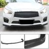 Накладка на передний бампер Lip V2 (для Q50 Sport 2014-2017, Карбон) для Infiniti Q50/Q60