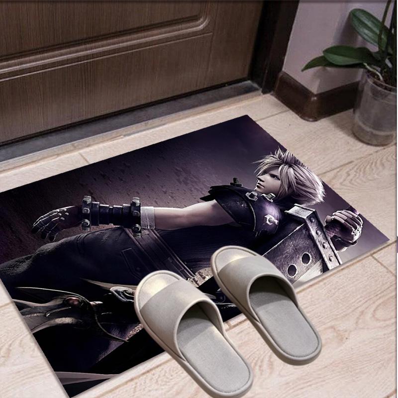Final Fantasy Pattern Rug, Indoor/Outdoor Mat, for Picnic, Gameroom, Bedroom, Office, Living Room, Home Decor Carpet, Birthday Gift