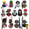 New Napoleonic Wars French Old Guard Line Infantry War II German Soldier Crusaders Zombies Model Halloween Horror Figures Toys