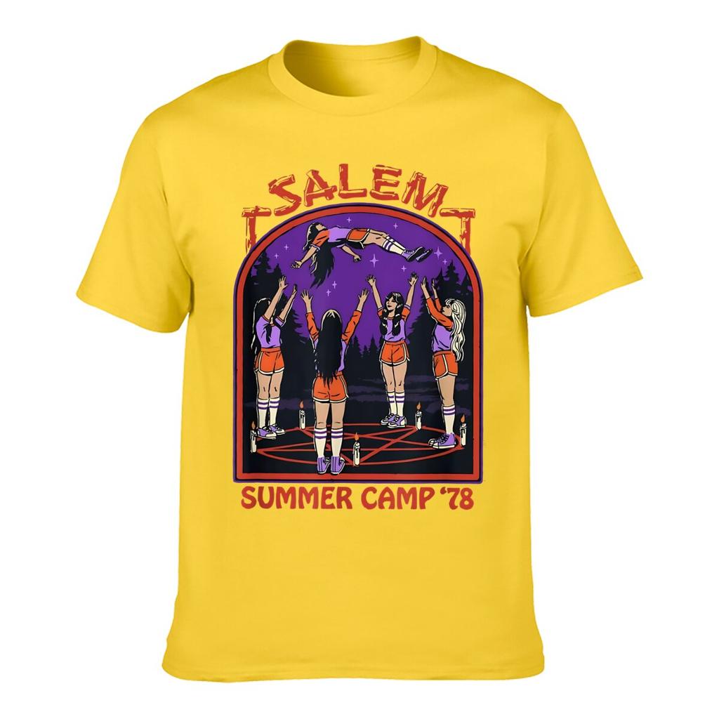 Футболка Steven Rhodes Salem Summer Camp '78 Retro с черным юмором
