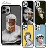 Чехол для телефона Famous Aesthetic Statue для iPhone 11 12 13 14 Pro Max mini XR XS SE 2020 7 8 Plus Samsung Galaxy S21 S22