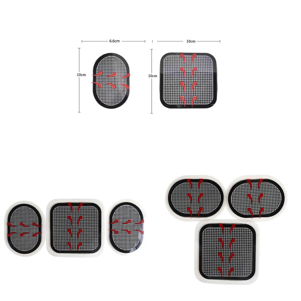 Fitness Gel Patches Set For Abdominal Muscle Training And Massage