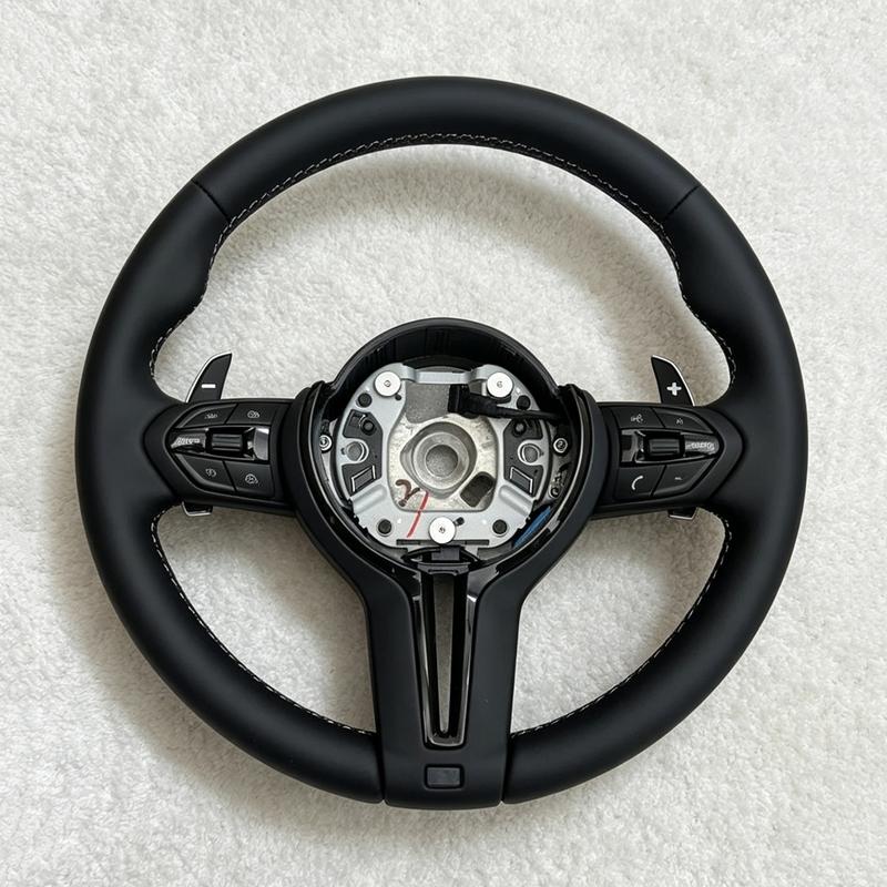 Car Leather Steering Wheel for BMW M3 M4 M5 M6 F30 F10 F15 F36 F01 F20 F22 F25 F31 F32 F34 F80 F85 F90 E71 E90 X1 X2 X3 X4 X5 X6