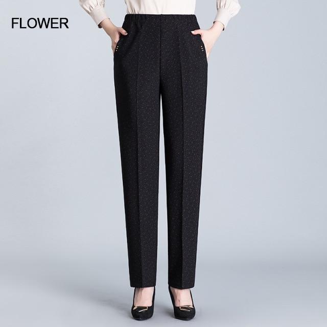 XL-8XL Oversize Casual Pants Women Long Loose Pants Hight Waist Womens New Spring/autumn Trousers Female Stretch Pants
