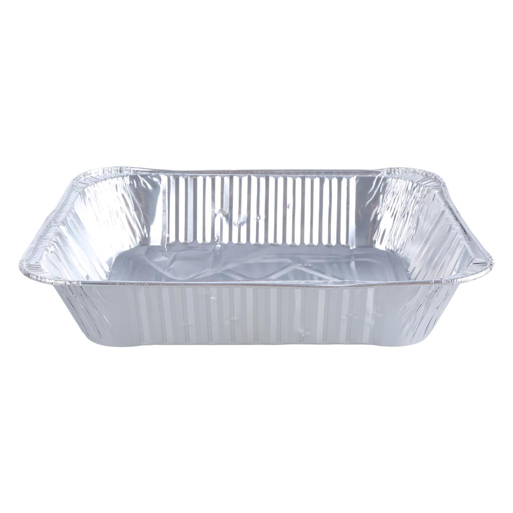 10 Pack Aluminum Foils Tray Disposables Thickened Food Container Convenient Takeaway Storage Box Practical Cookware