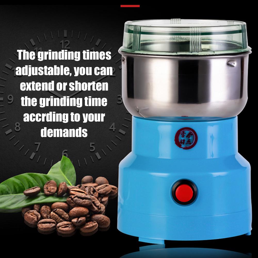 Multipurpose Electric Coffee Bean Grinder Stainless Steel Grinding Machine for Seeds Spices Herbs