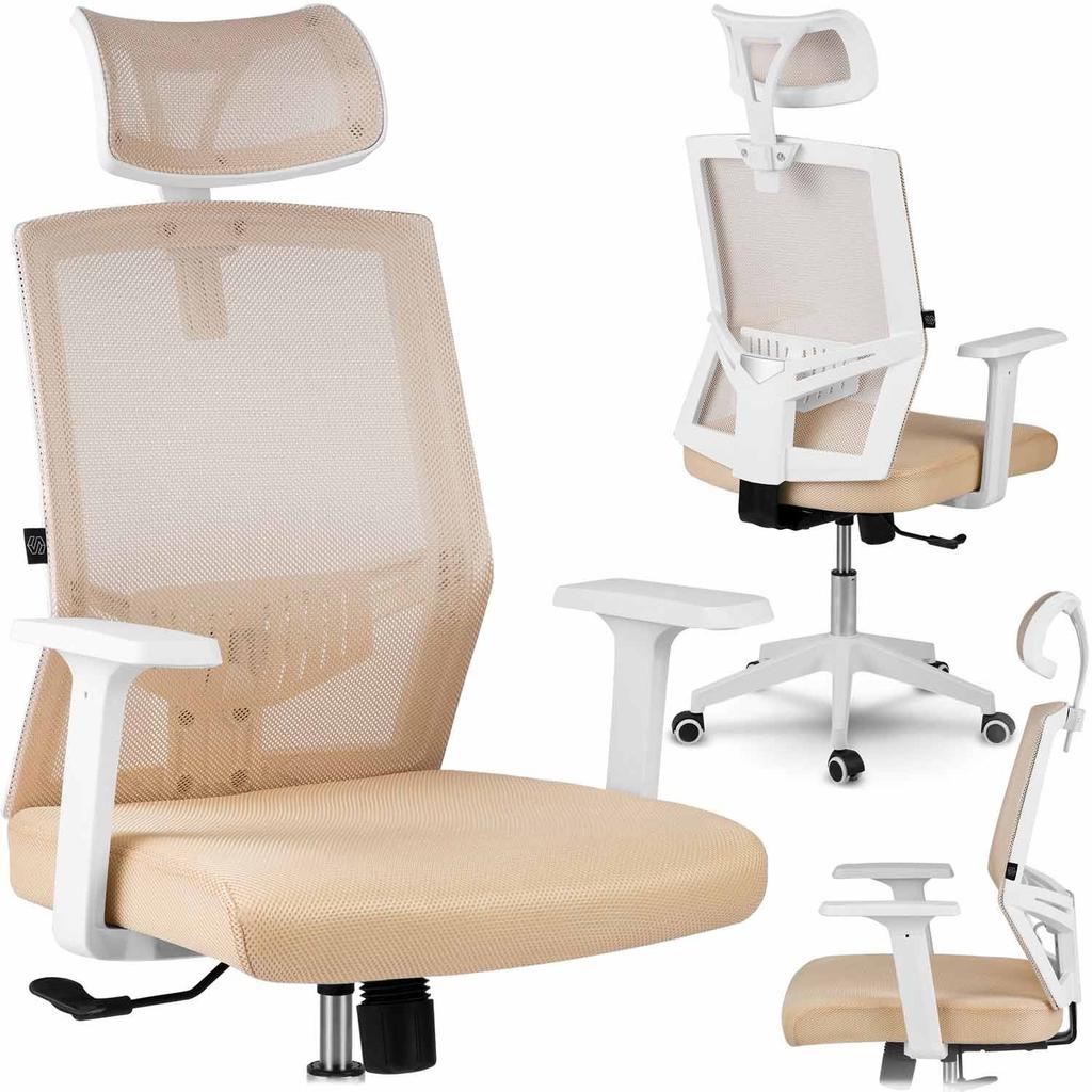 Sofotel Rotar Micro-Mesh Office Chair, Beige