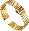 Ремешок для часов из нержавеющей стали для OB DW Longines L4 Удобный для ношения Двойная застежка-бабочка Ремешок для часов 14 мм 16 18 20 мм
