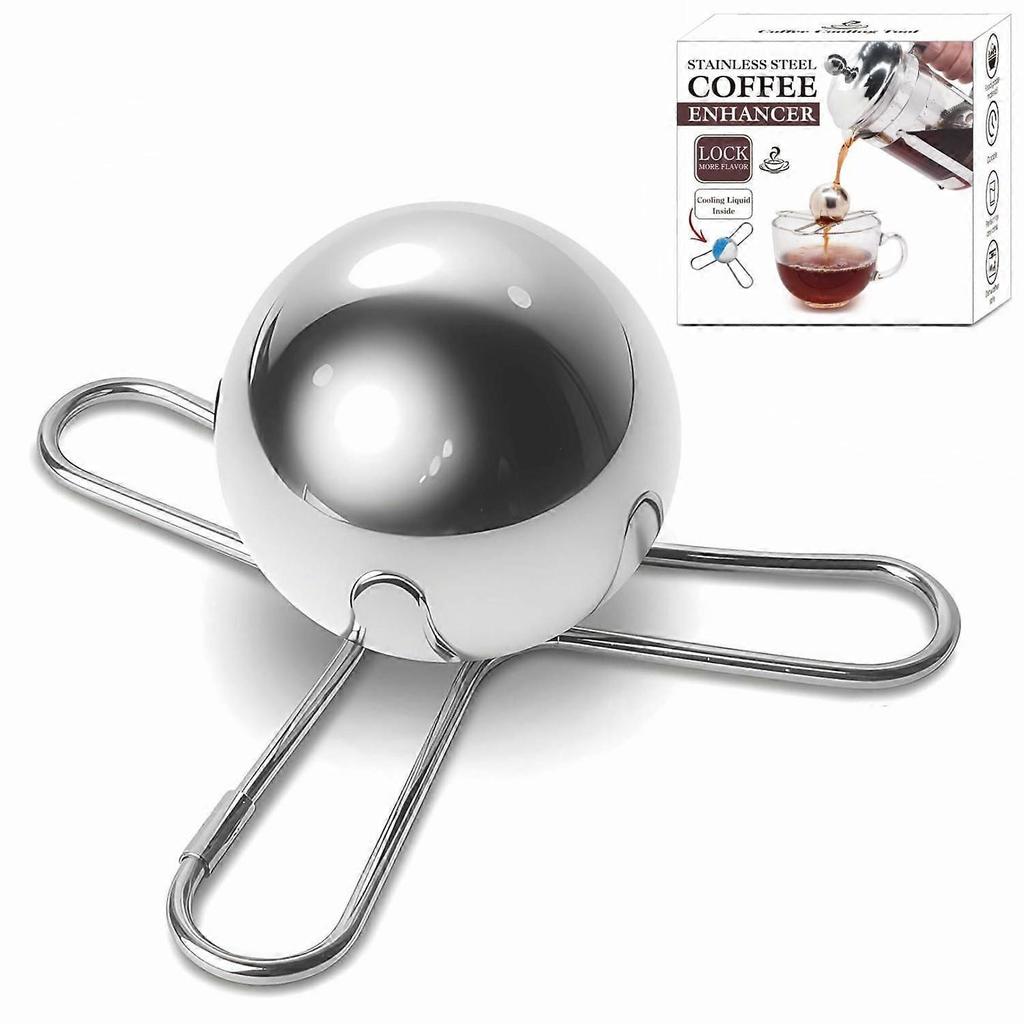 Espresso Frozen Ball for Espresso Coffee,Little Stainless Steel Frozen Ball