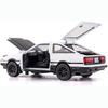 Масштаб 1/32 Toyota AE86, начальная модель автомобиля D, игрушечный автомобиль из цинкового сплава со звуком и светом для детей, подарок для мальчиков и девочек