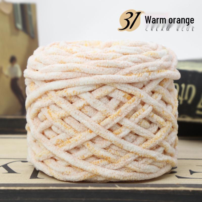 Толстая пряжа Ice Wool для вязания одеял, тапочек, шейных платков и шарфов