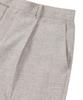 PRAIRIE [Summer] Like Linen Wide Slacks (Beige)