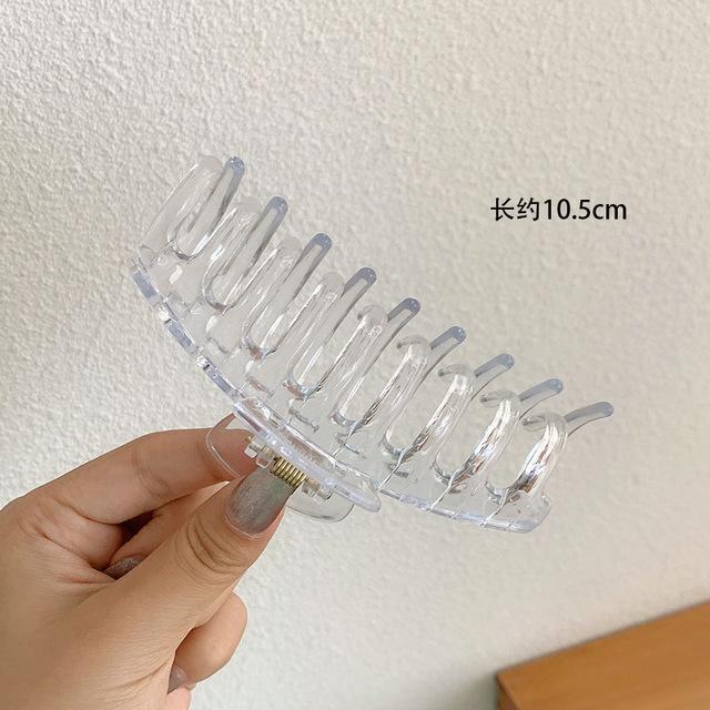 Новые женские очень большие заколки для волос, заколка-краб, хвостик для девочек, когти для ванны, модные аксессуары для волос, подарочные головные уборы