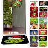 Xmas Welcome Christmas Mat Non-Slip And Washable Doormat Decoration Door Mat Entrance Rugs