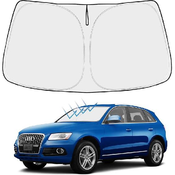 Складная солнцезащитная шторка на лобовое стекло Proadsy 2025 для RAV4, подходит для кроссовера RAV-4 SUV Crossover, TRD Off-Road, LE XLE Premium Limited.