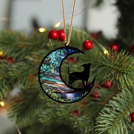 Мемориал для собаки «Ловец солнца» со шнурком, персонализированный ручной работы, подвесной кулон «Ловец солнца», посвященный потере питомца, подарок сочувствия