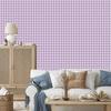 Geometric rhombus wallpaper purple and light gray 50x1000