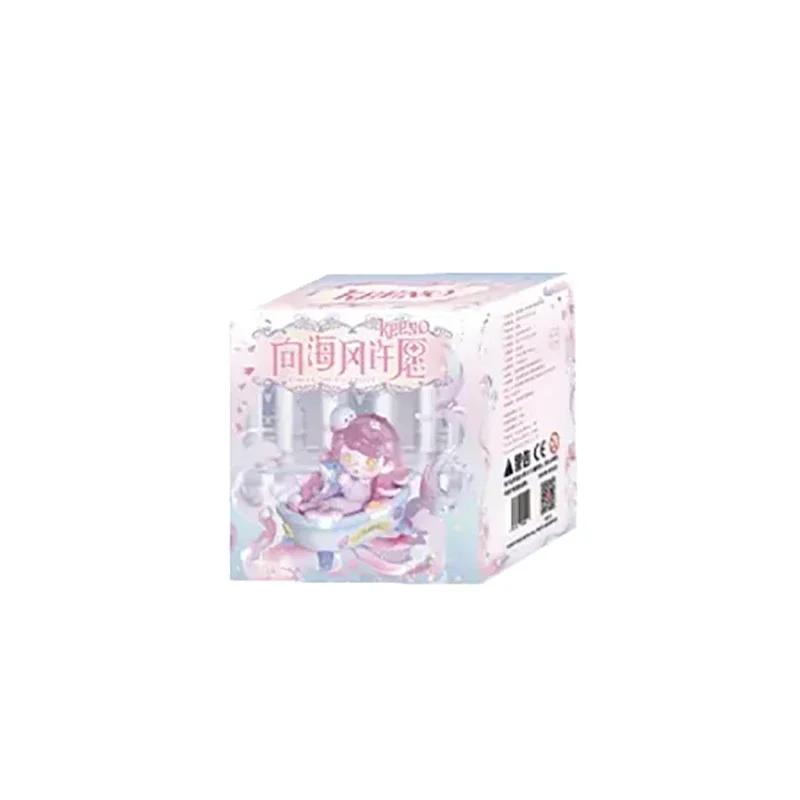 Keeno WISH ON THE SEA BREEZE Series Blind Box Mystery Box Toys Cute Action Anime Figure Kawaii Model Gift
